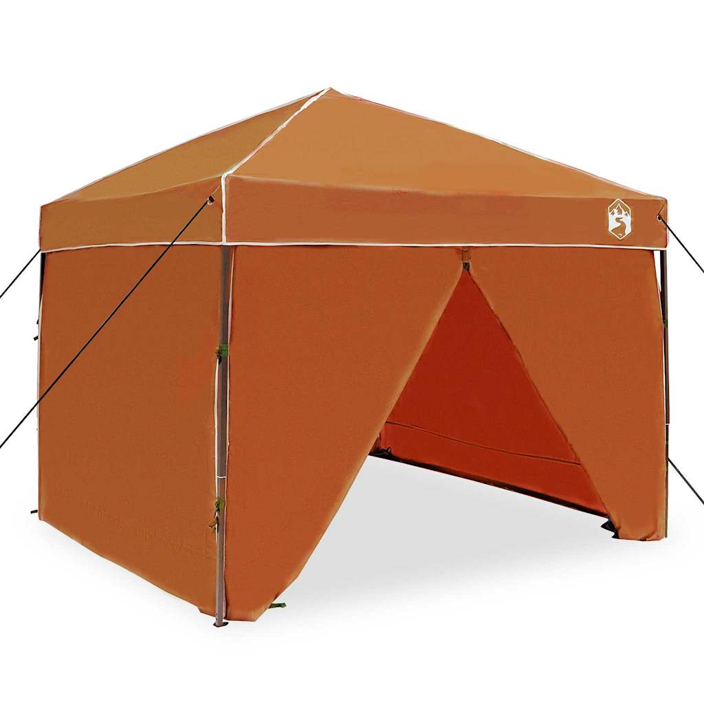Pavillon-Zelt Orange 243 x 243 x 251 cm Stoff