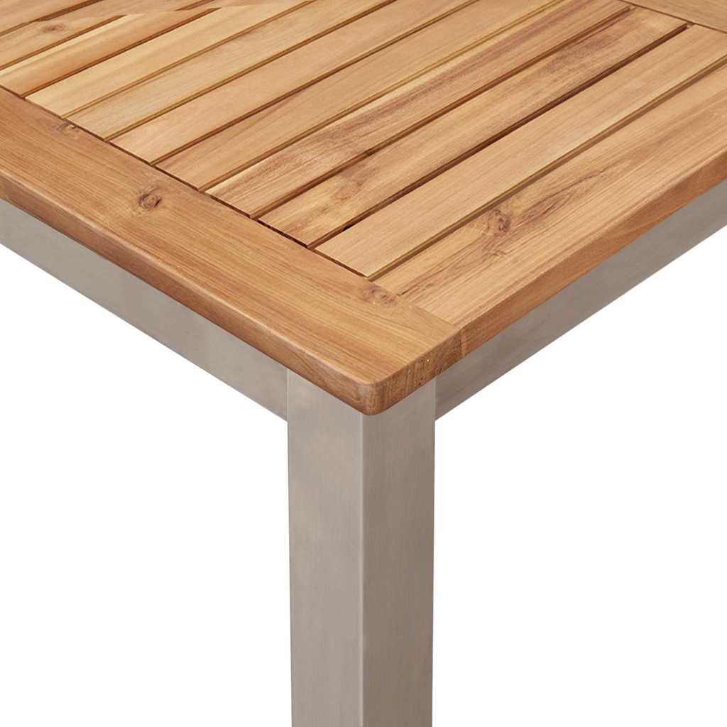 Esstisch Braun 90 x 90 x 75 cm Massivholz Akazie