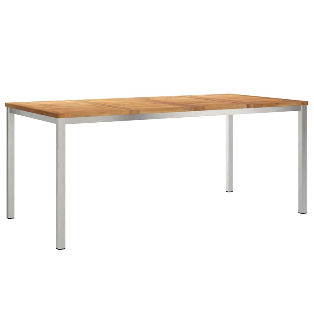 Esstisch Braun 180 x 90 x 75 cm Massivholz Teak