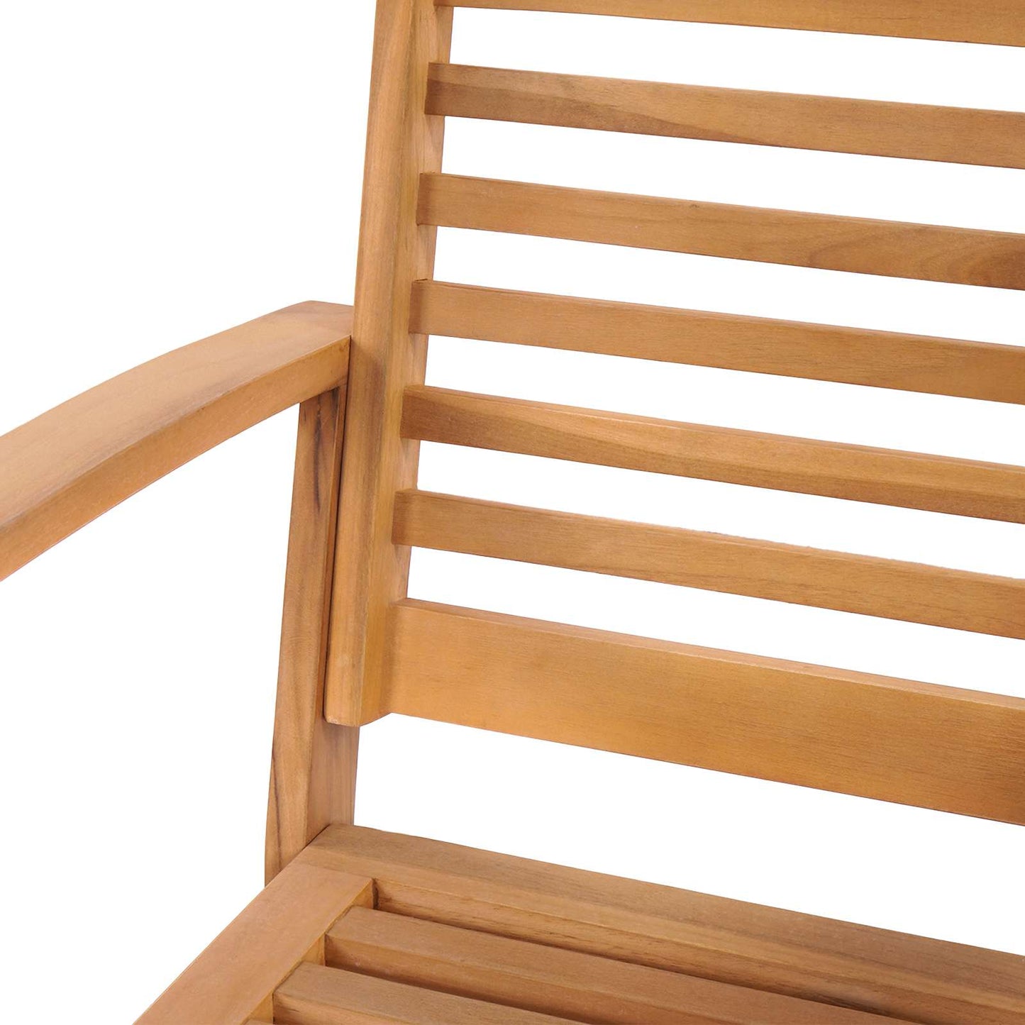 Stuhl 2 Stück Braun 65 x 60 x 76,5 cm Massivholz Teak