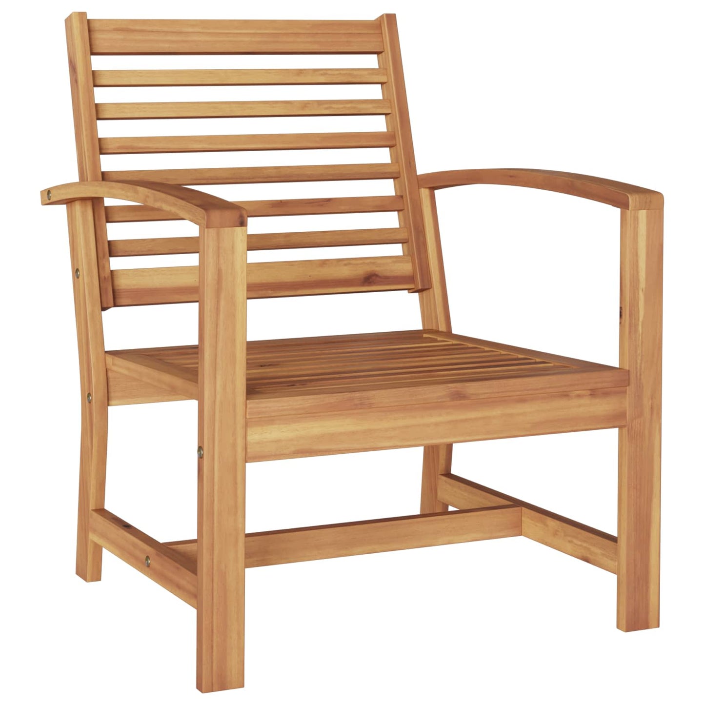 Stuhl 2 Stück Braun 65 x 60 x 76,5 cm Massivholz Teak