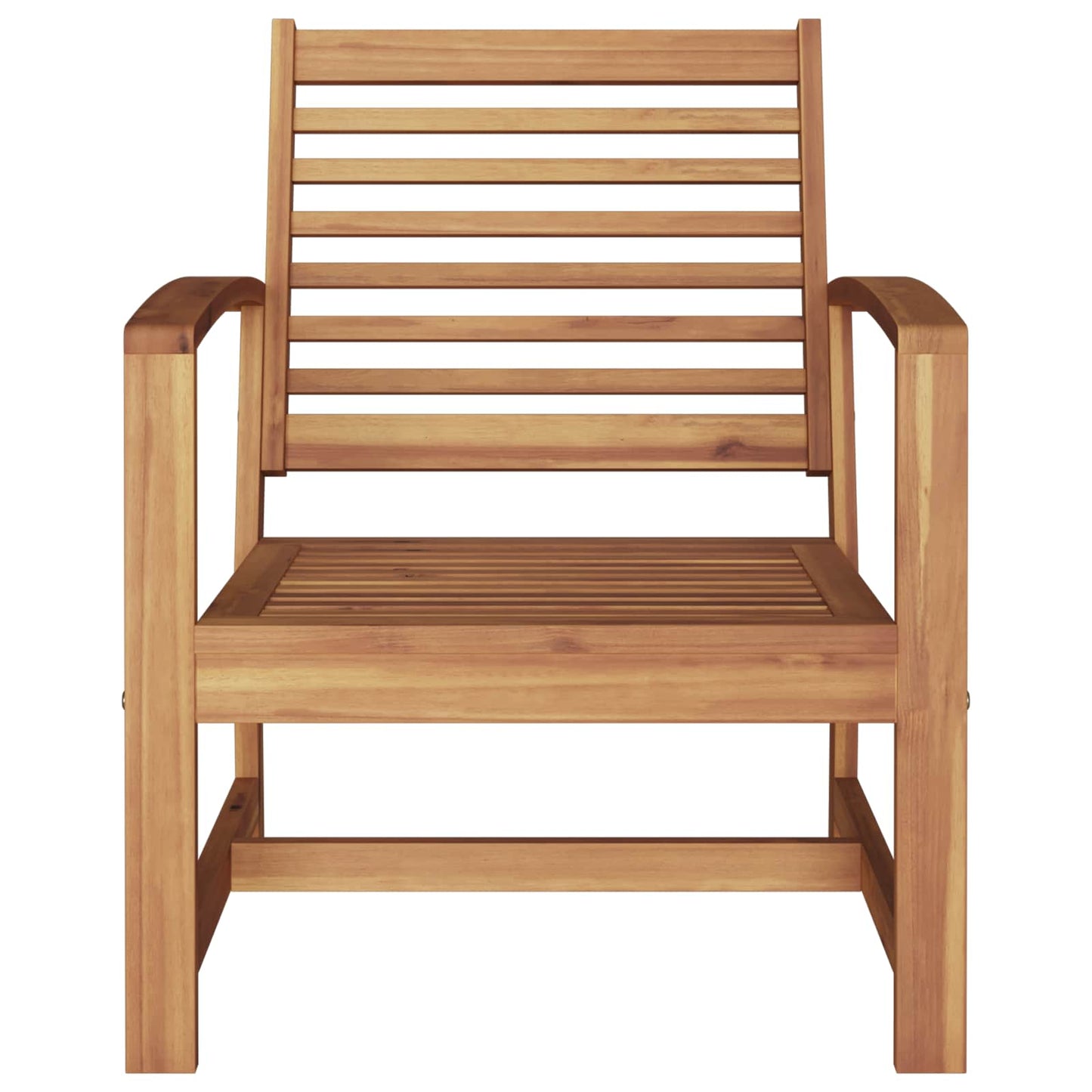 Stuhl 2 Stück Braun 65 x 60 x 76,5 cm Massivholz Teak