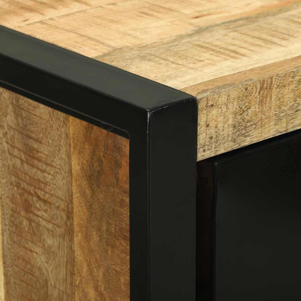 Badezimmermöbel-Set 4 pcs Braun Massives upgecyceltes Holz