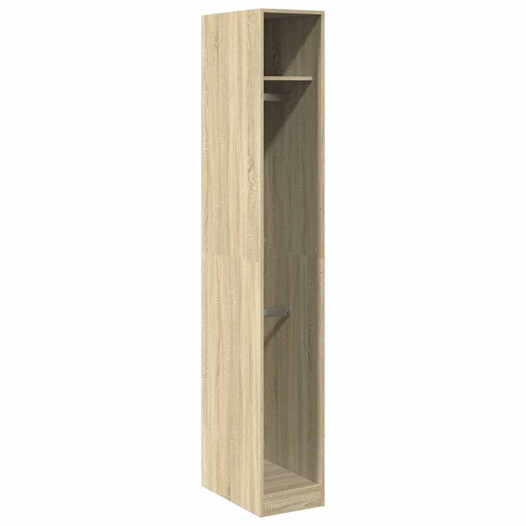 Kleiderschrank Sonoma-Eiche 30x50x200 cm Holzwerkstoff