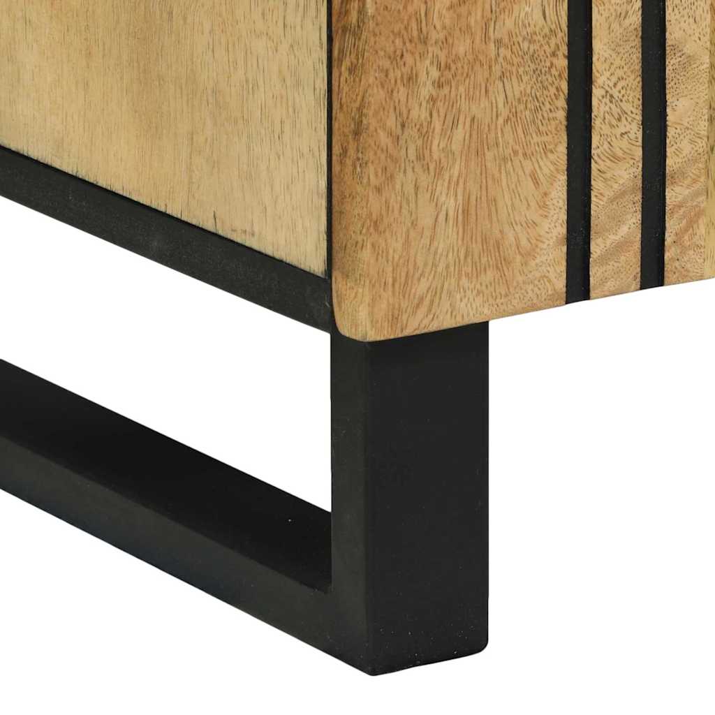 Badezimmermöbel-Set mit Regal mit Tür 2 pcs Braun Holzwerkstoff