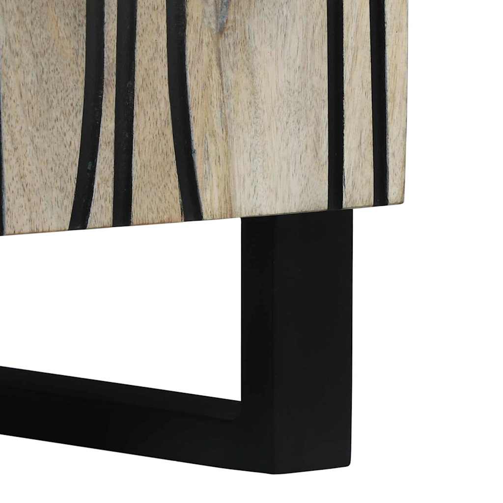 Badezimmermöbel-Set mit Schubladen 3 pcs Weiß Holzwerkstoff