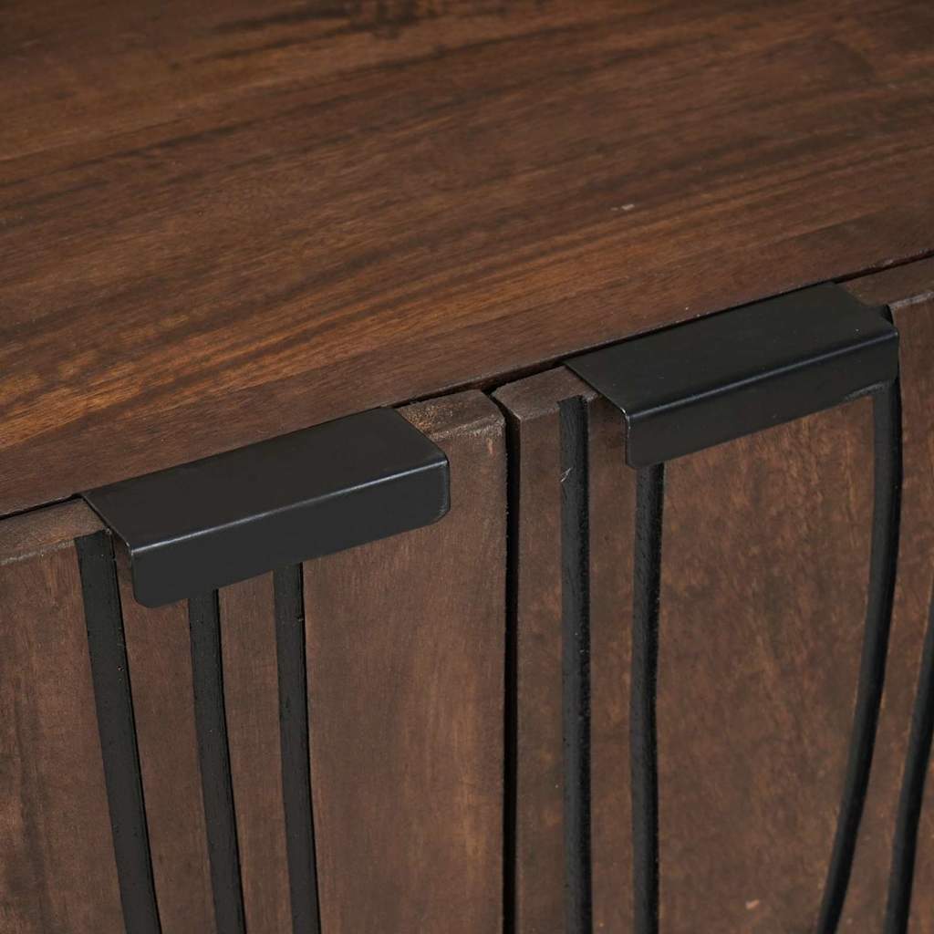 Badezimmermöbel-Set mit Schubladen 3 pcs Braun Holzwerkstoff