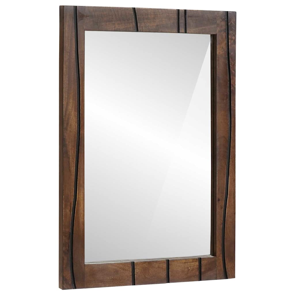 Badezimmermöbel-Set mit Regal 2 pcs Walnussbraun Holzwerkstoff