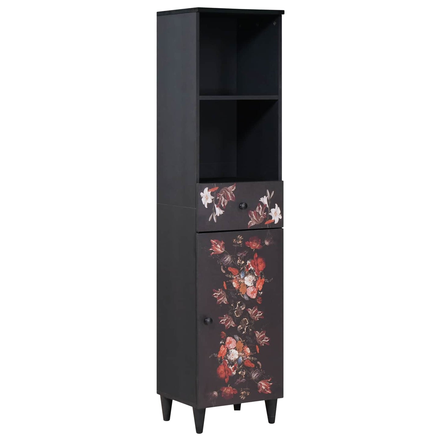 Badezimmerschrank-Set mit Schubladen 5 pcs Massivholz Mango