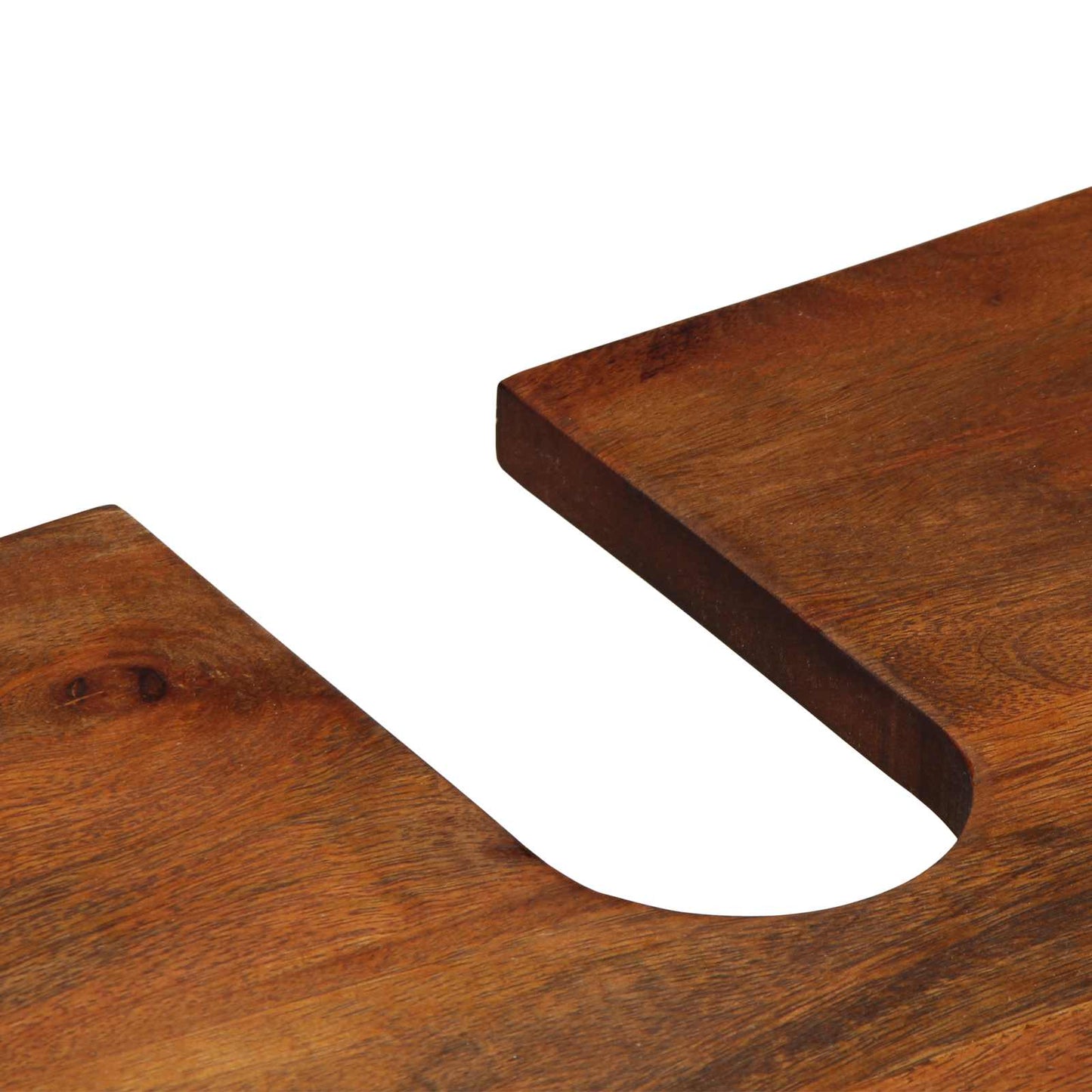 Badezimmerschrank-Set mit Tür 3 pcs Honigbraun Massivholz Mango
