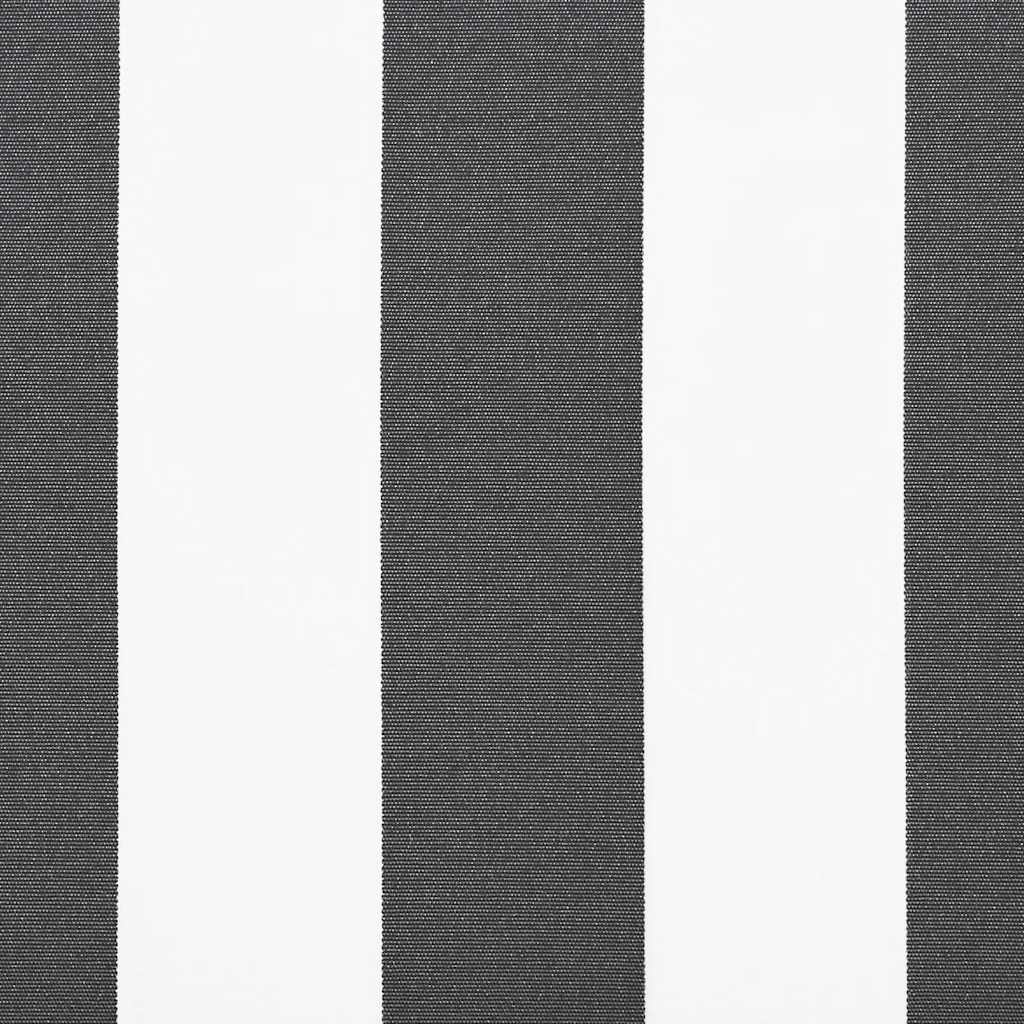 Markise Automatisch Anthrazit und Weiß 400x300 cm