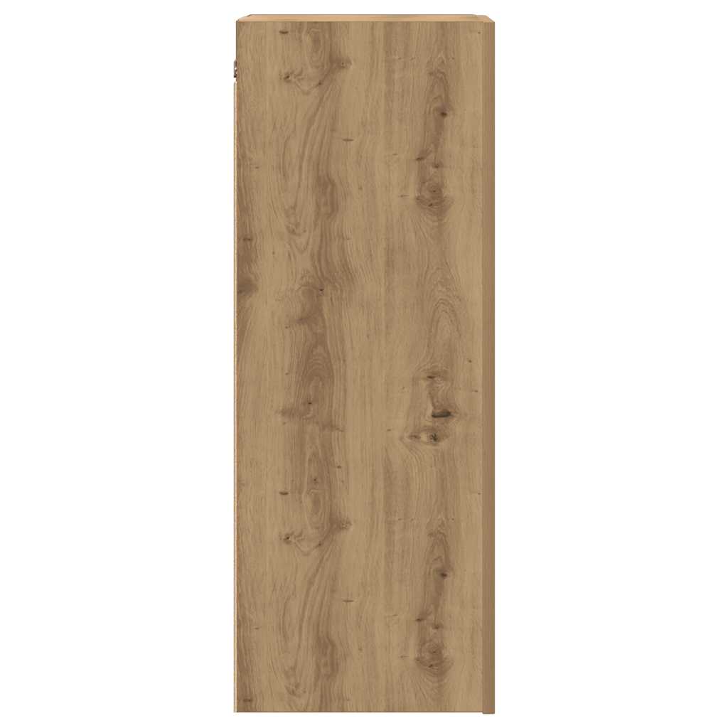 TV-Schränke 2 Stk. Artisan-Eiche 30,5x30x90 cm Holzwerkstoff