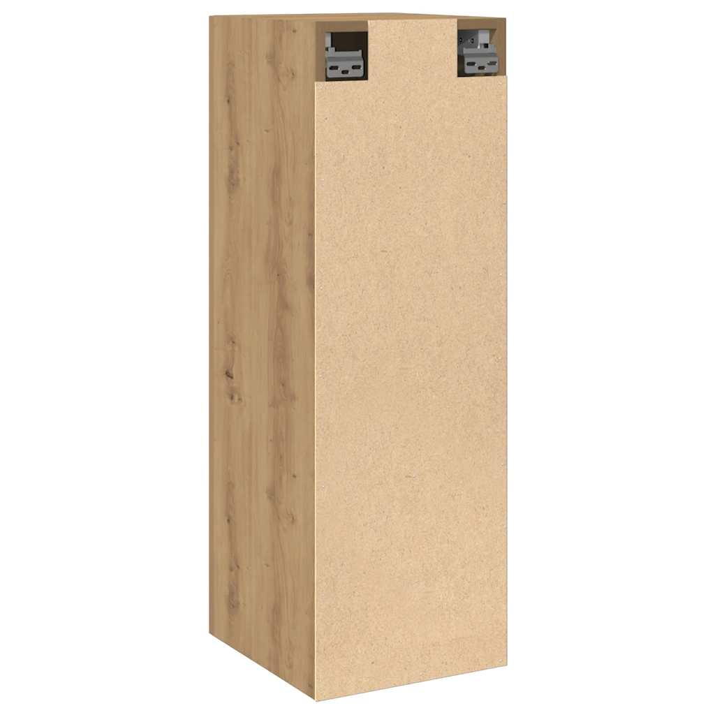 TV-Schränke 2 Stk. Artisan-Eiche 30,5x30x90 cm Holzwerkstoff