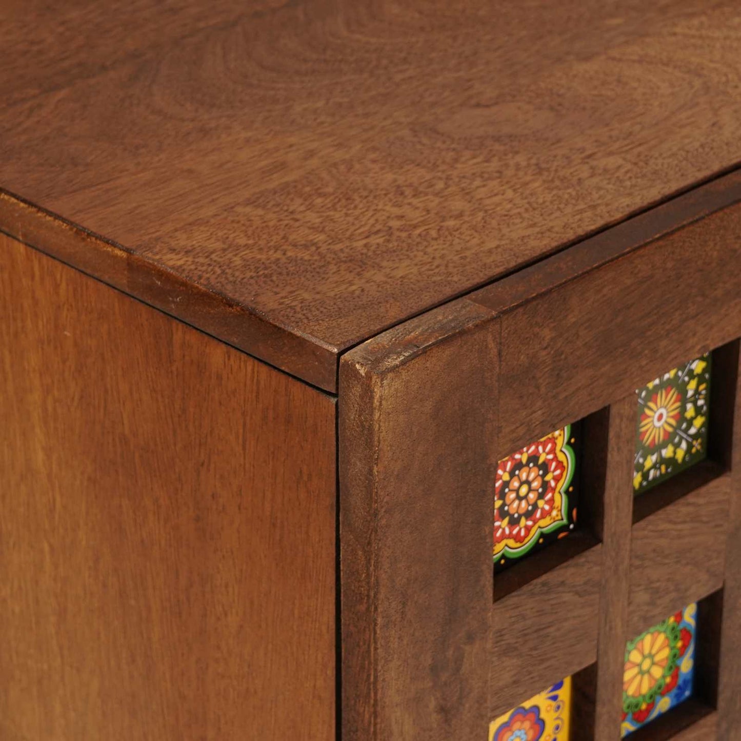 Waschbeckenschrank mit Speicher mit Tür Walnuss 62 x 33 x 58 cm