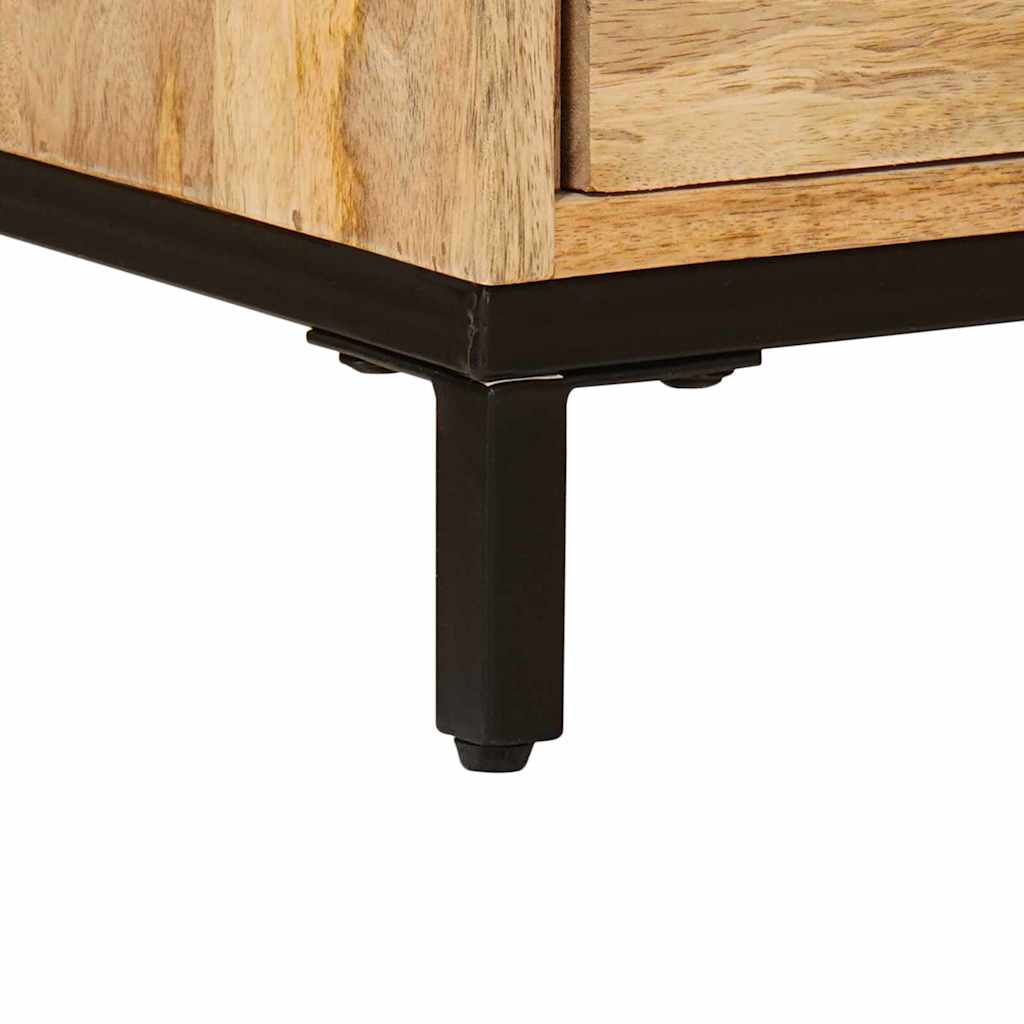 TV-Ständer Braun 110 x 30 x 46 cm Massivholz Mango