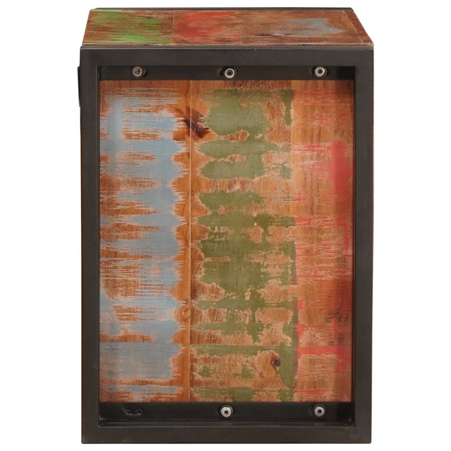 Weinregal Braun 60 x 45 x 33 cm Massives Altholz