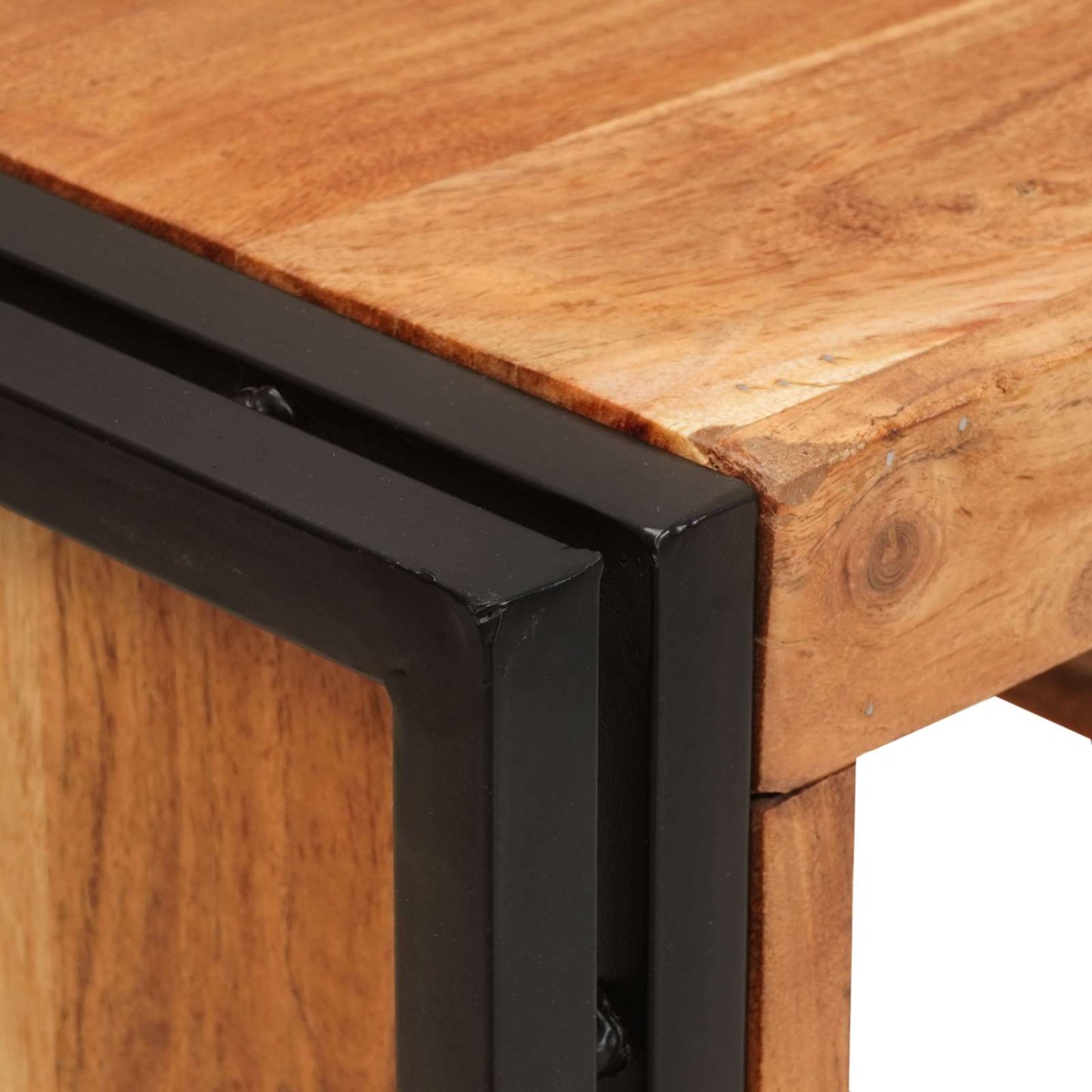 Weinregal Braun 80 x 45 x 33 cm Massivholz Akazie