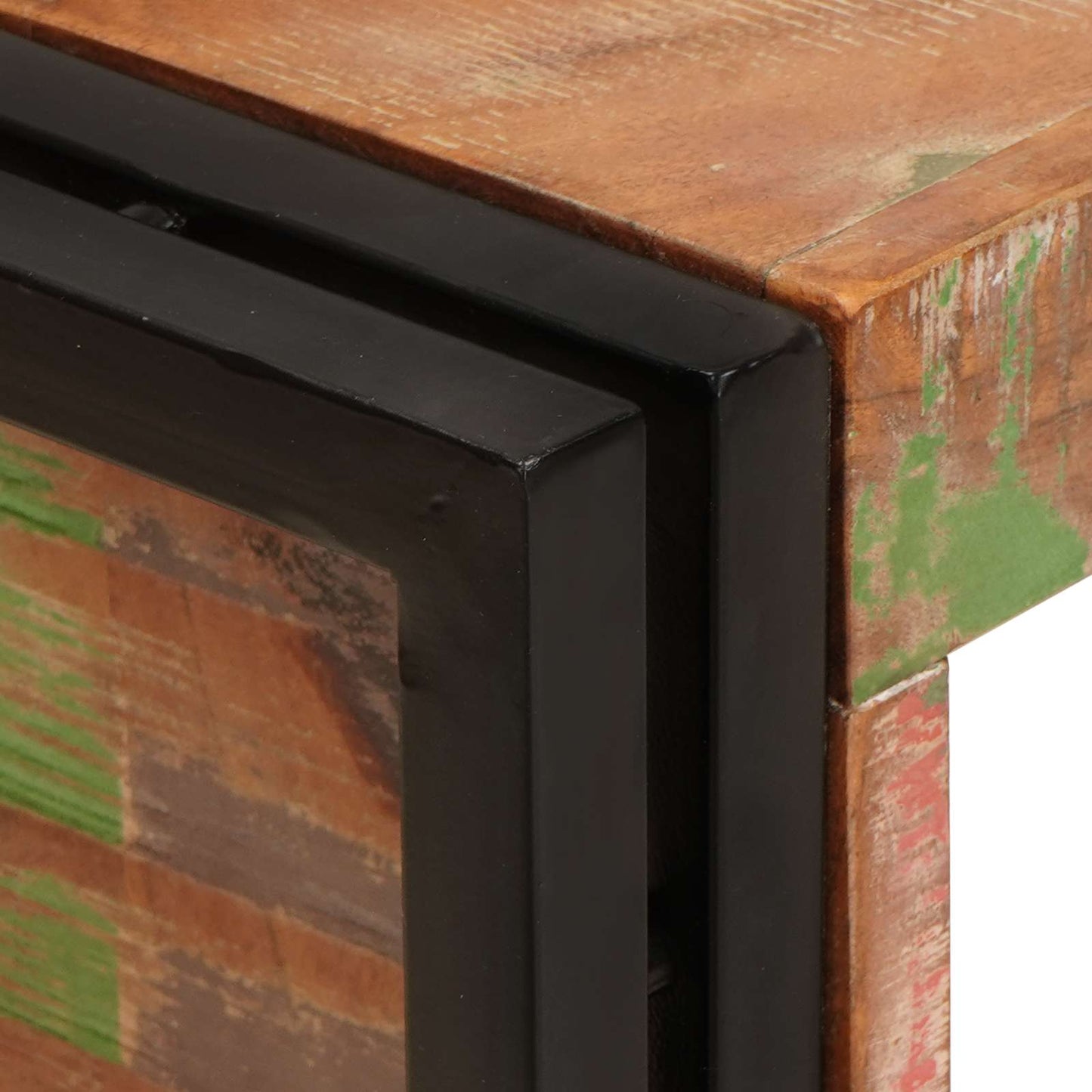 Weinregal Braun 120 x 45 x 33 cm Massives Altholz