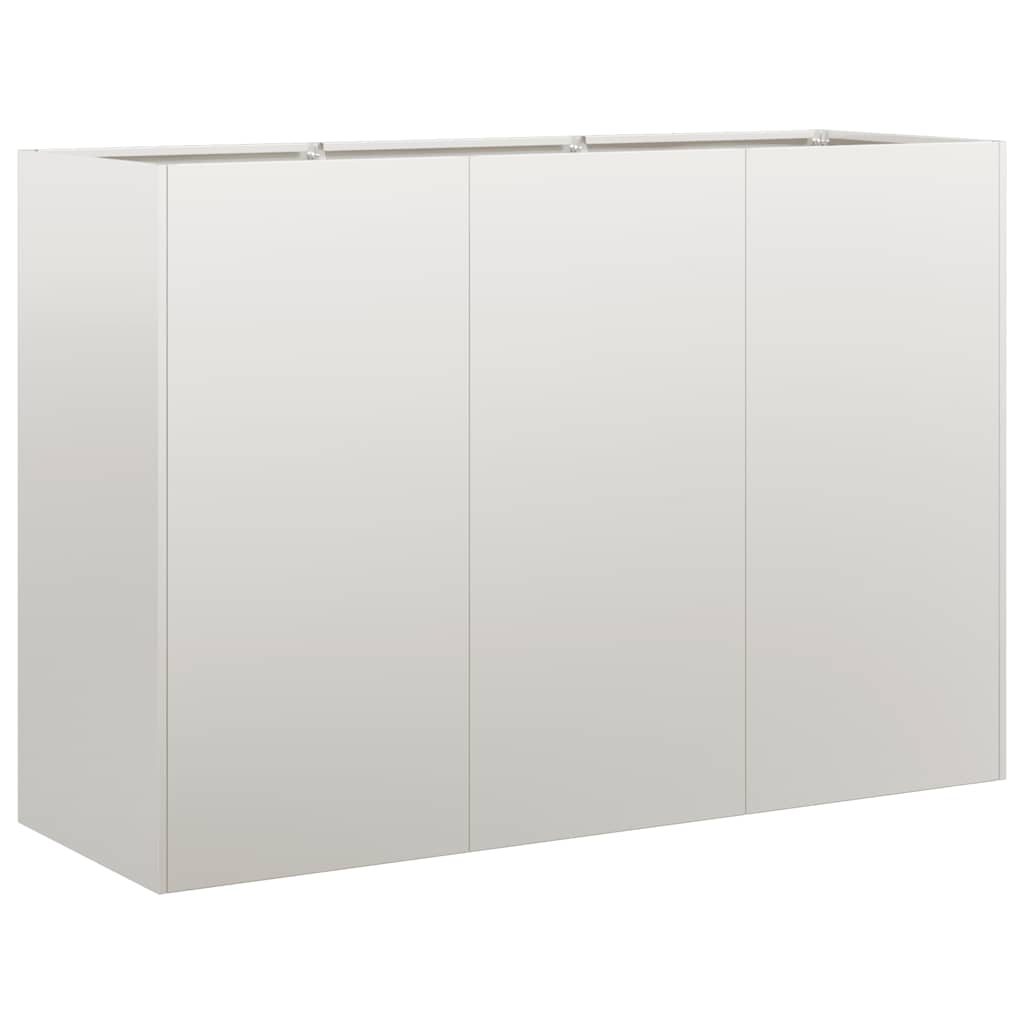 Pflanzkübel 120x40x80 cm Edelstahl