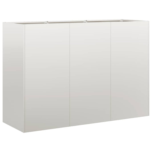 Pflanzkübel 120x40x80 cm Edelstahl