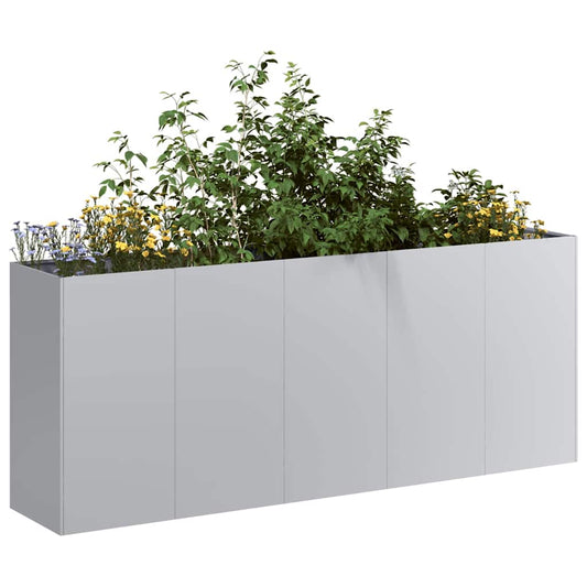 Pflanzkübel 200x40x80 cm Verzinkter Stahl