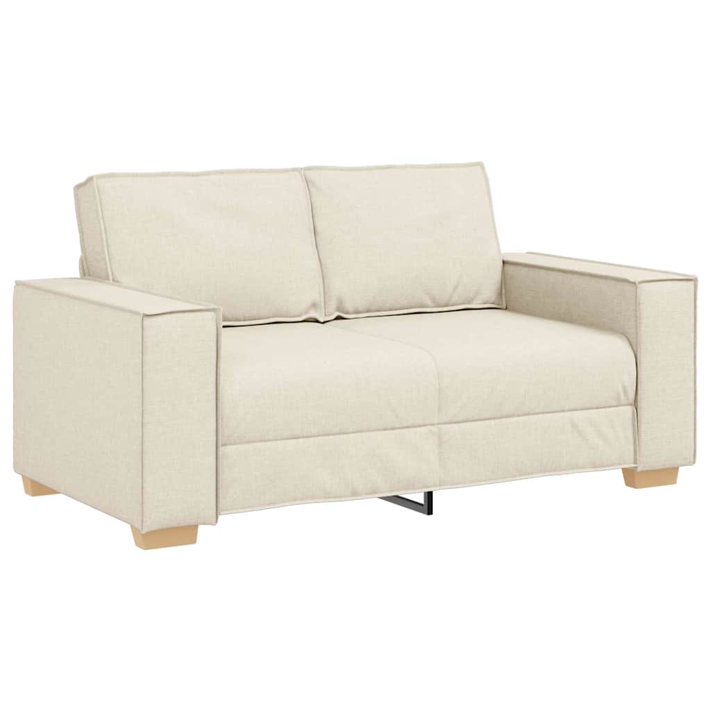 Sofa Set 3 pcs Beige 220 x 80 x 84 cm Leinenmischgewebe