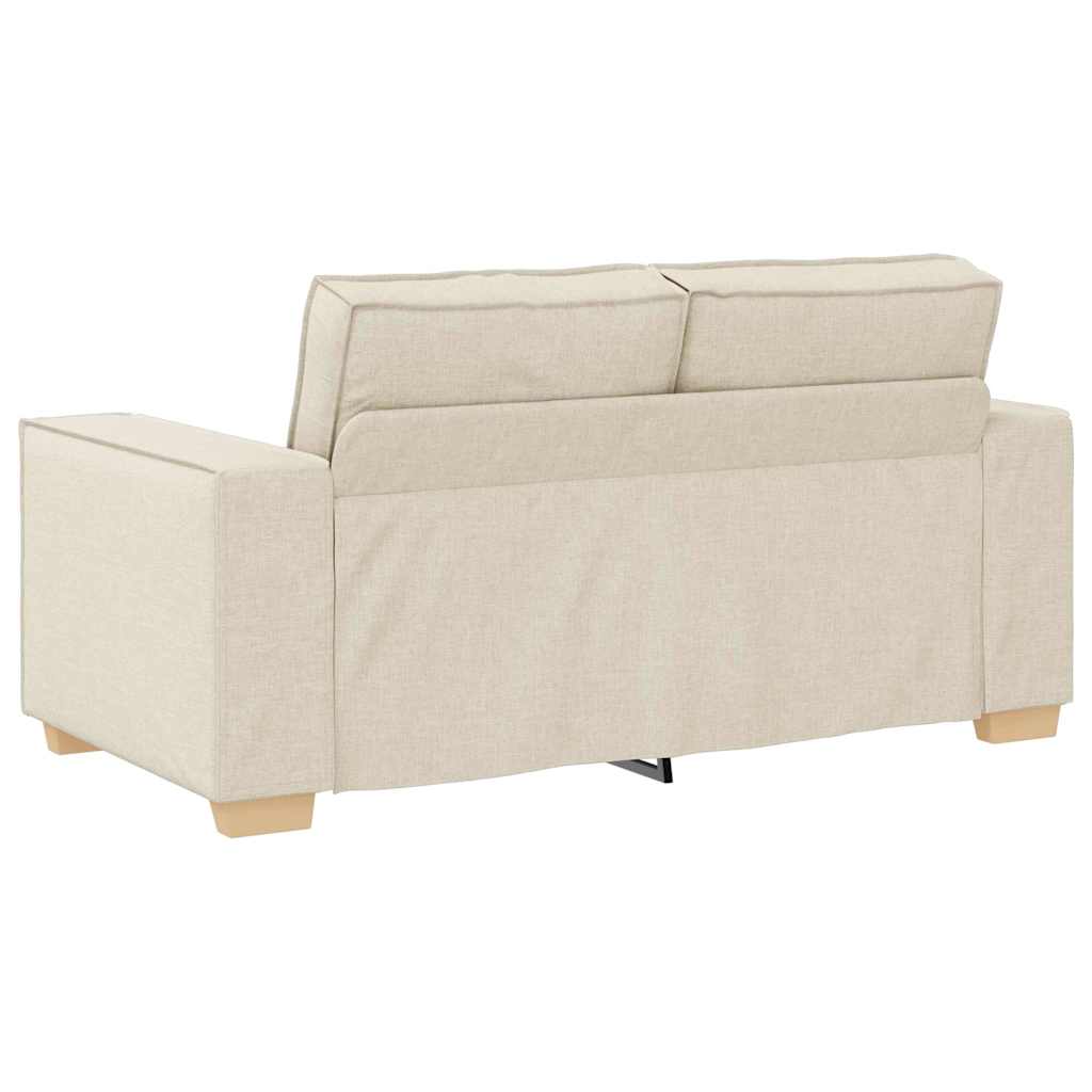 Sofa Set 3 pcs Beige 220 x 80 x 84 cm Leinenmischgewebe