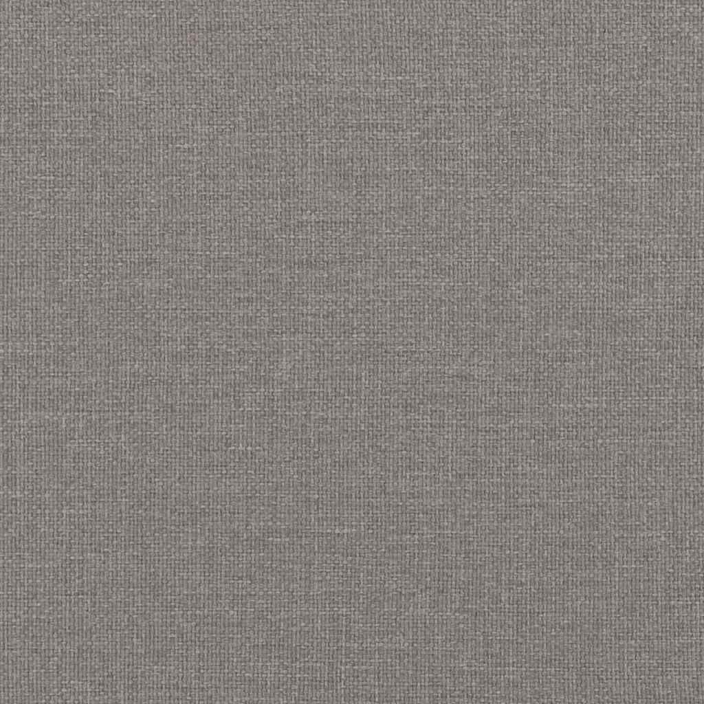 Sofa 3 pcs Taupe 220 x 80 x 84 cm Leinenmischgewebe