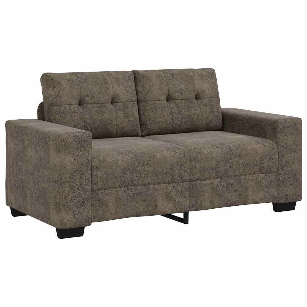 | Sofa | 2 pcs Dunkelgrau 221 x 78 x 80 cm Kunstleder
