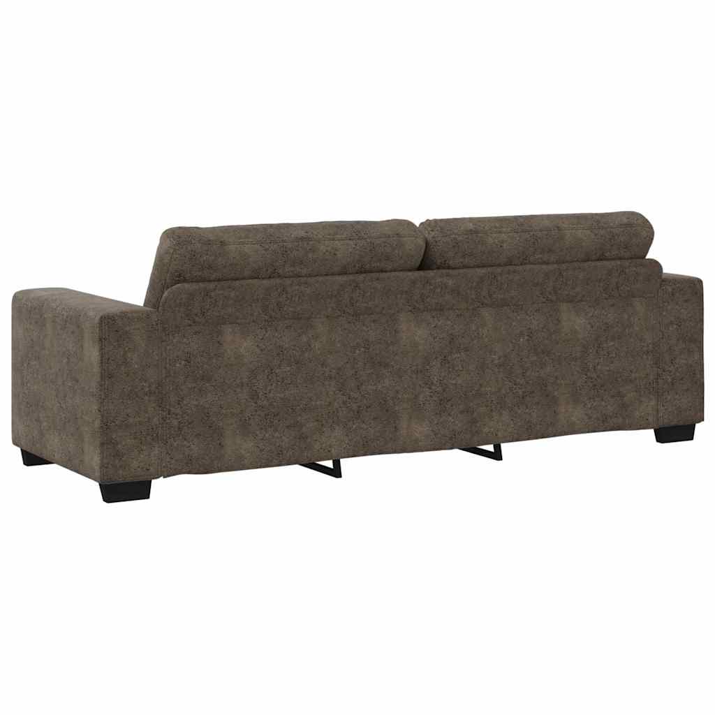 | Sofa | 2 pcs Dunkelgrau 221 x 78 x 80 cm Kunstleder
