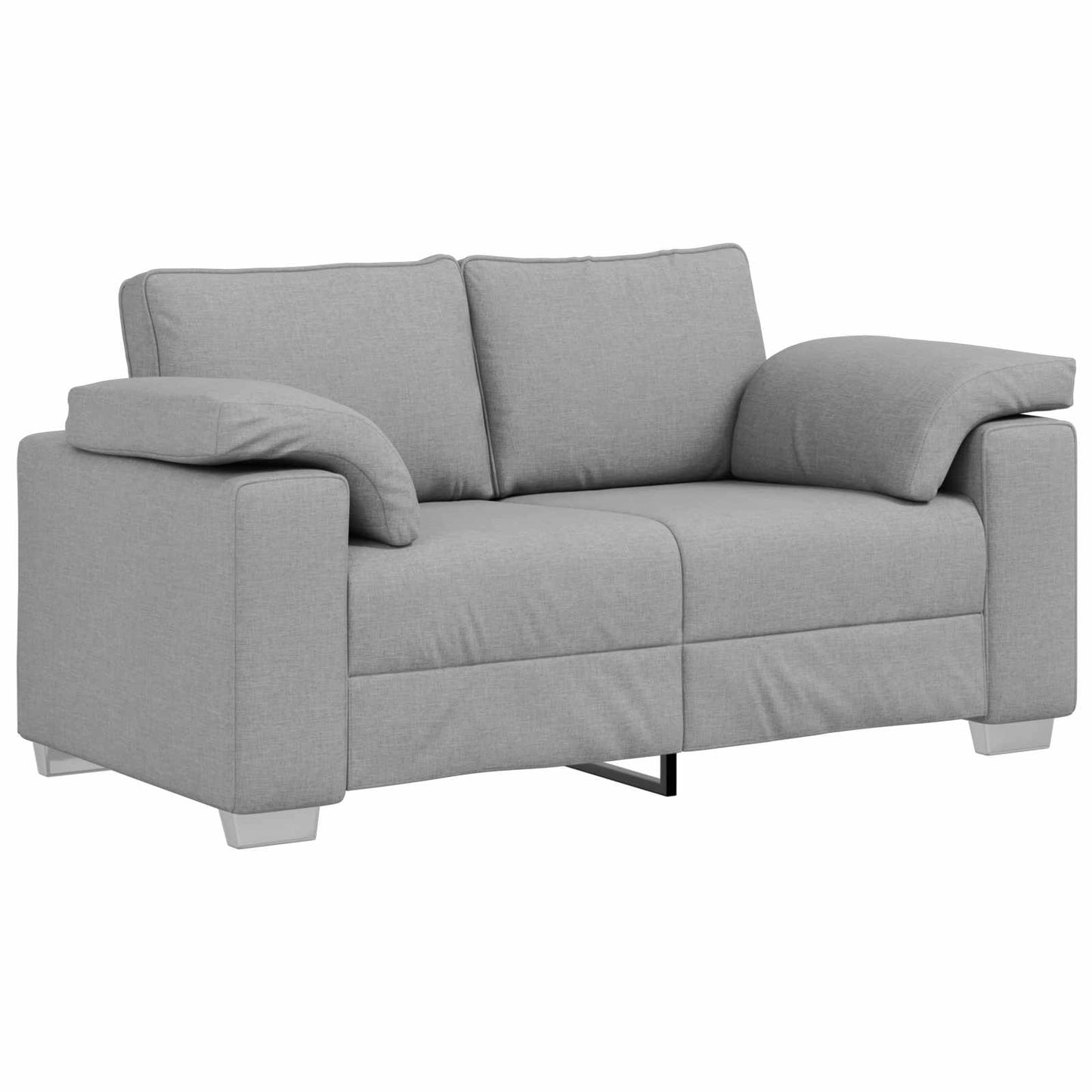 Sofa 2 pcs Wolkengrau 219 x 80 x 82 cm Stoff