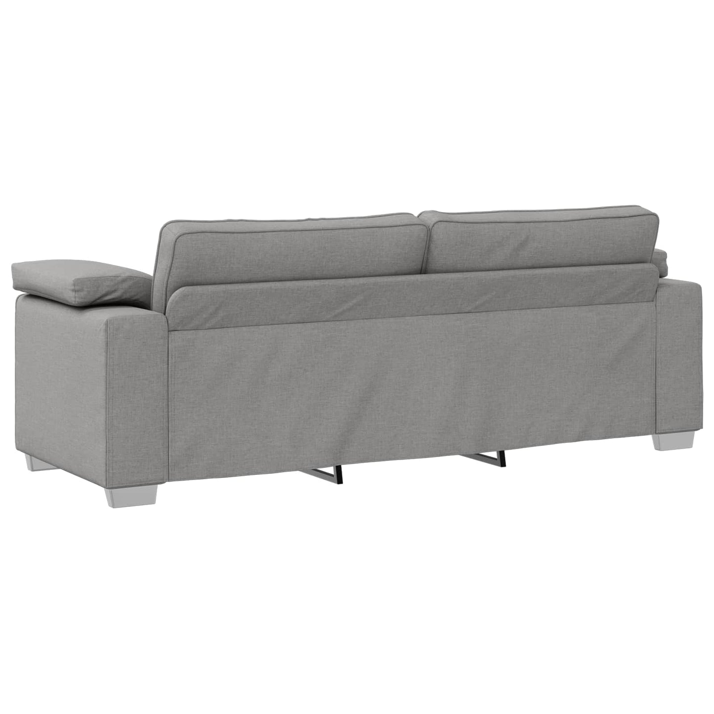 Sofa 2 pcs Wolkengrau 219 x 80 x 82 cm Stoff