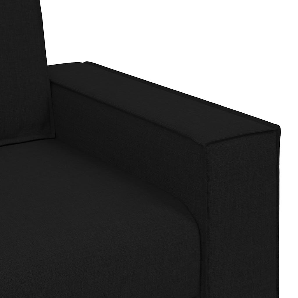 Sofa Stuhl Schwarz 100x78x84 cm Stoff