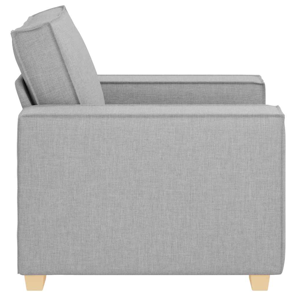 Sofa Stuhl Wolkengrau 100x78x84 cm Stoff