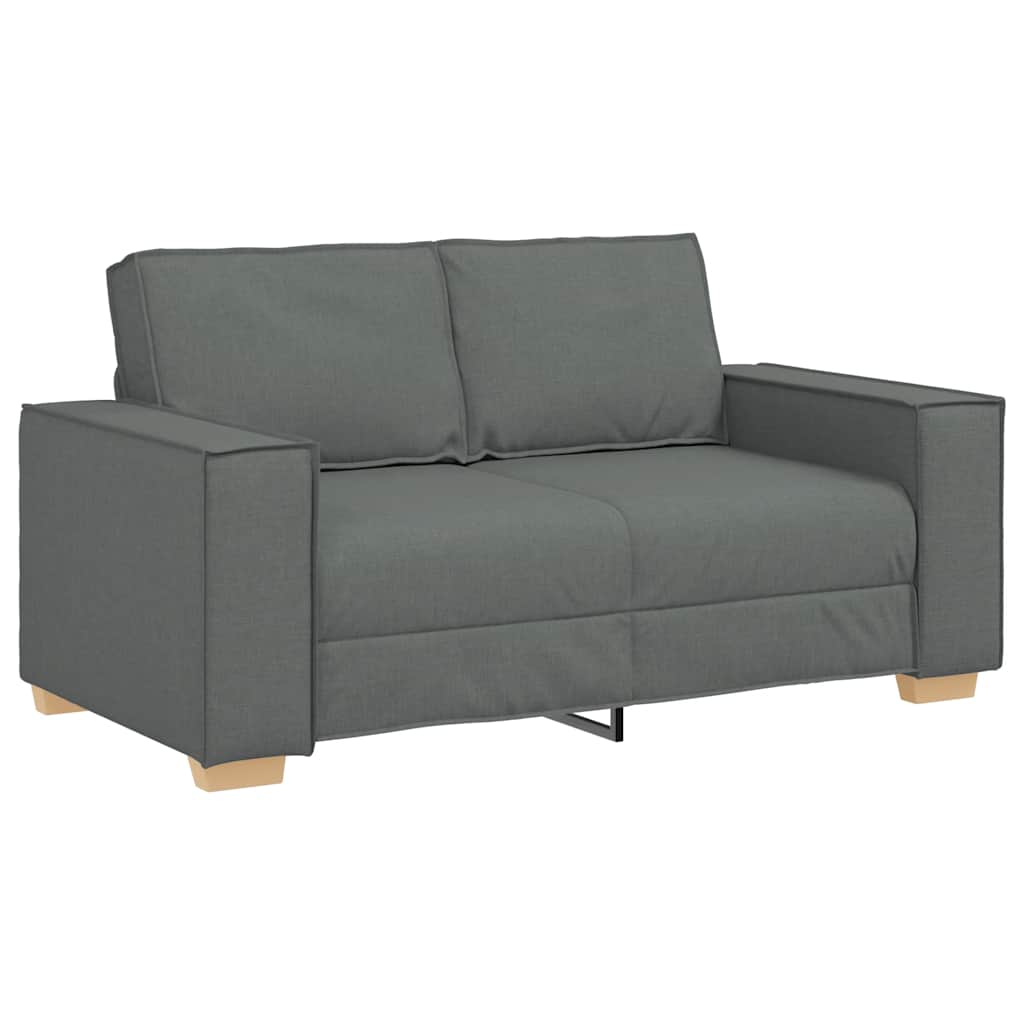 2-Sitzer Sofa Dunkelgrau 160x78x84 cm Stoff