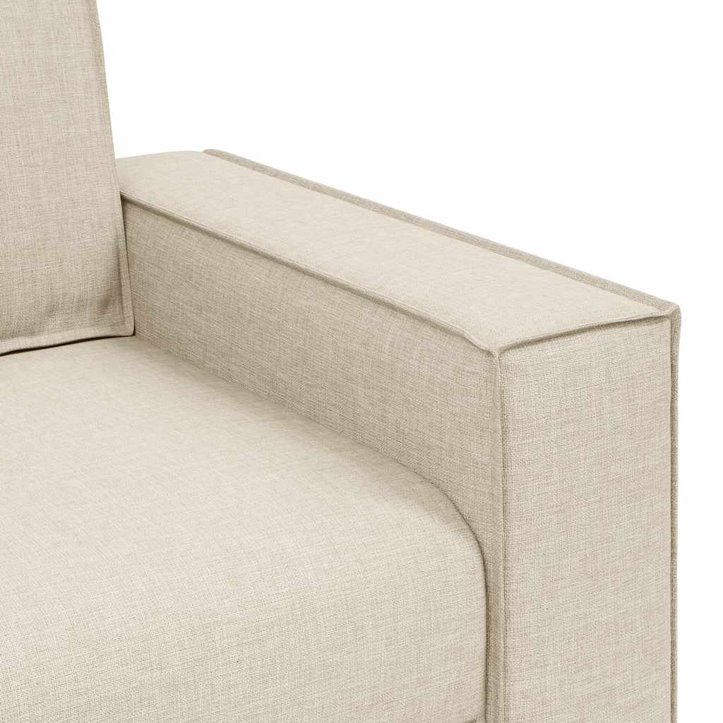 2-Sitzer Sofa Leinen 160x78x84 cm