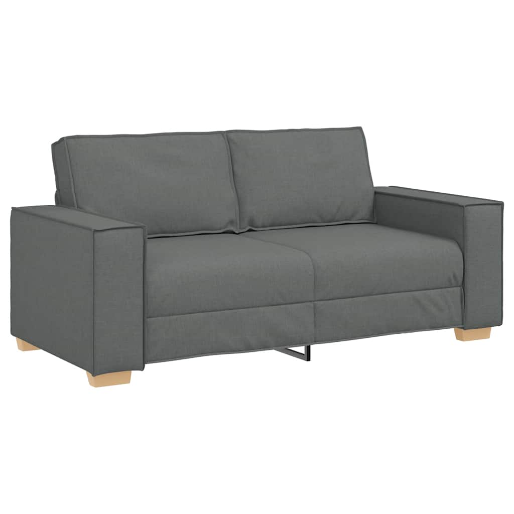 2-Sitzer Sofa Dunkelgrau 180x78x84 cm Stoff