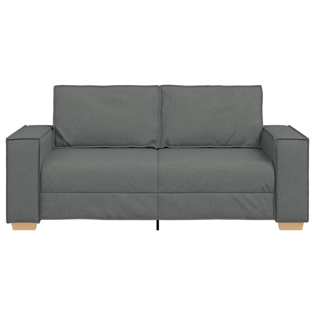 2-Sitzer Sofa Dunkelgrau 180x78x84 cm Stoff