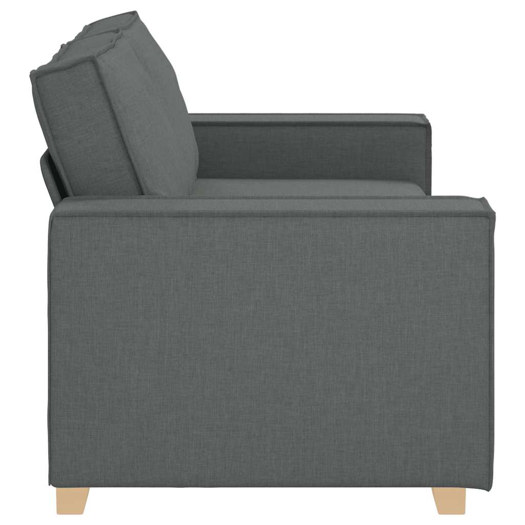 2-Sitzer Sofa Dunkelgrau 180x78x84 cm Stoff