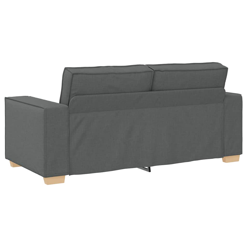 2-Sitzer Sofa Dunkelgrau 180x78x84 cm Stoff