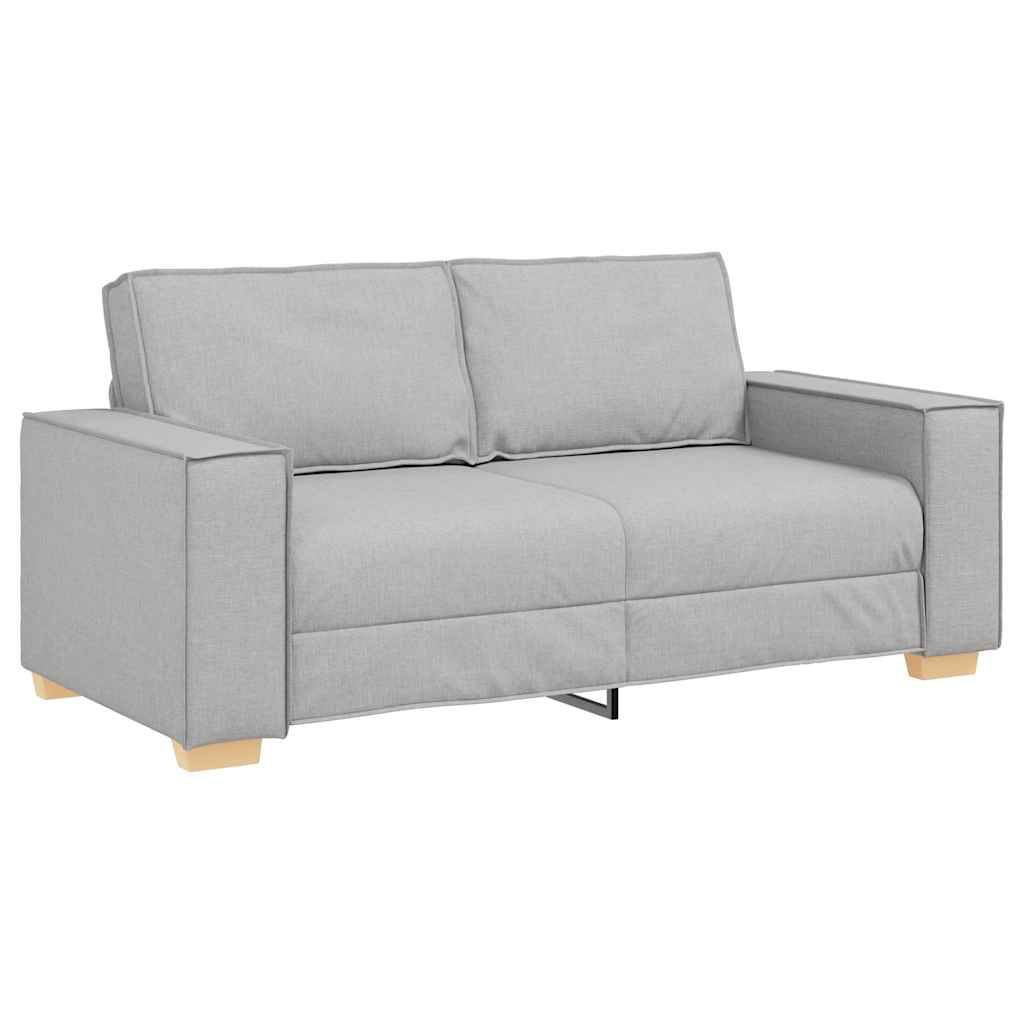 2-Sitzer Sofa Wolkengrau 180x78x84 cm Stoff