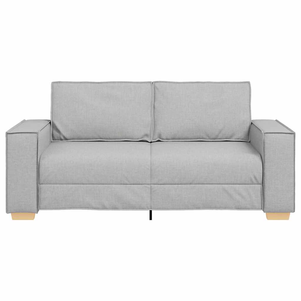 2-Sitzer Sofa Wolkengrau 180x78x84 cm Stoff