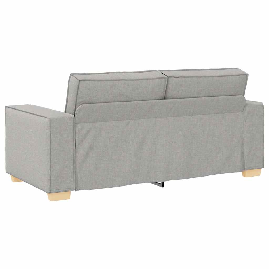 2-Sitzer Sofa Wolkengrau 180x78x84 cm Stoff