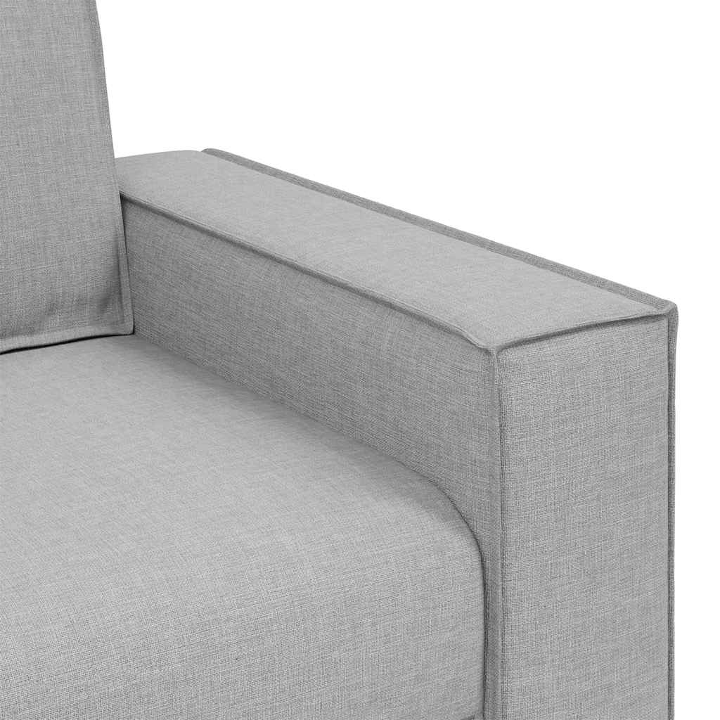2-Sitzer Sofa Wolkengrau 180x78x84 cm Stoff