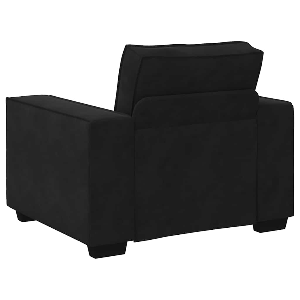 Sessel Schwarz 100x78x84 cm Samt