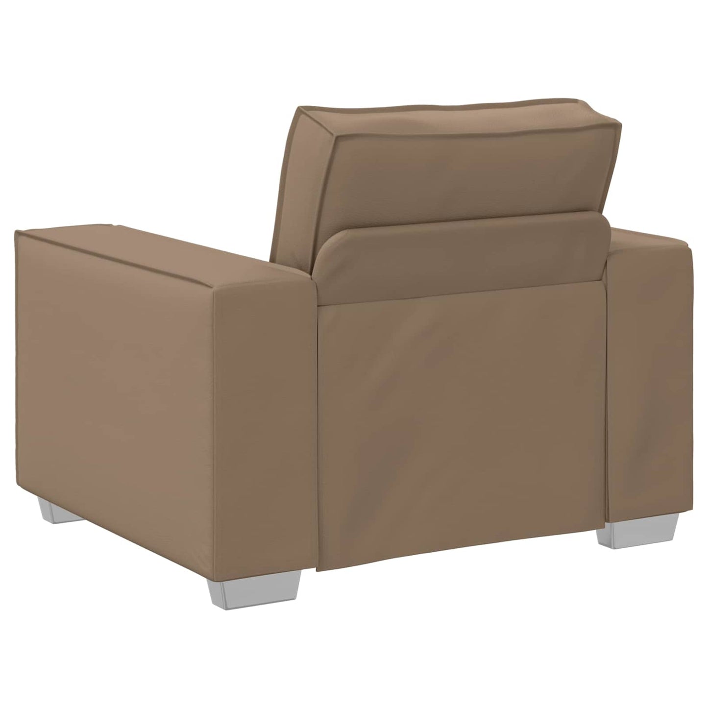 Sofa-Sessel Cappuccino 100 cm Kunstleder