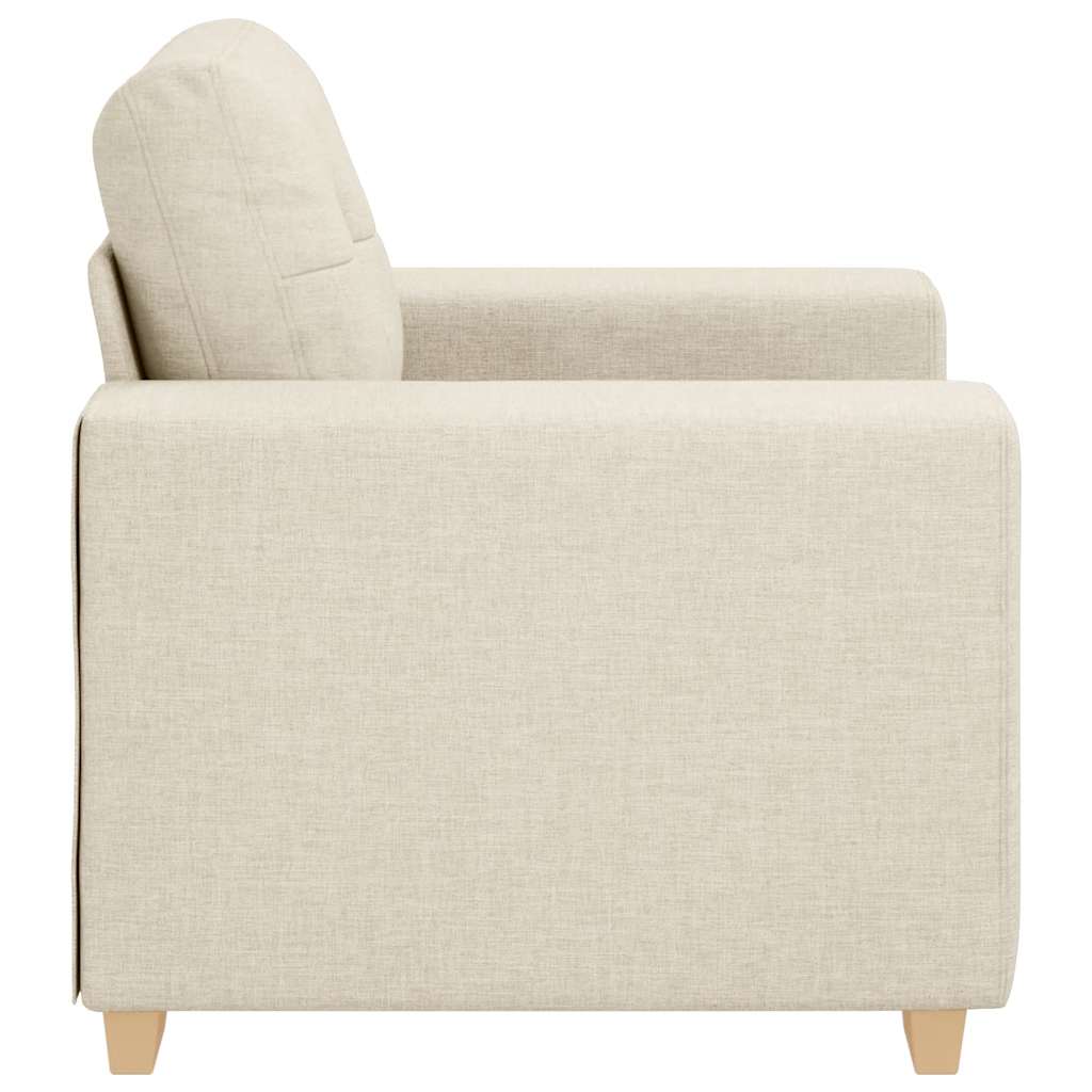 Sofa-Sessel Leinen 100x78x80 cm