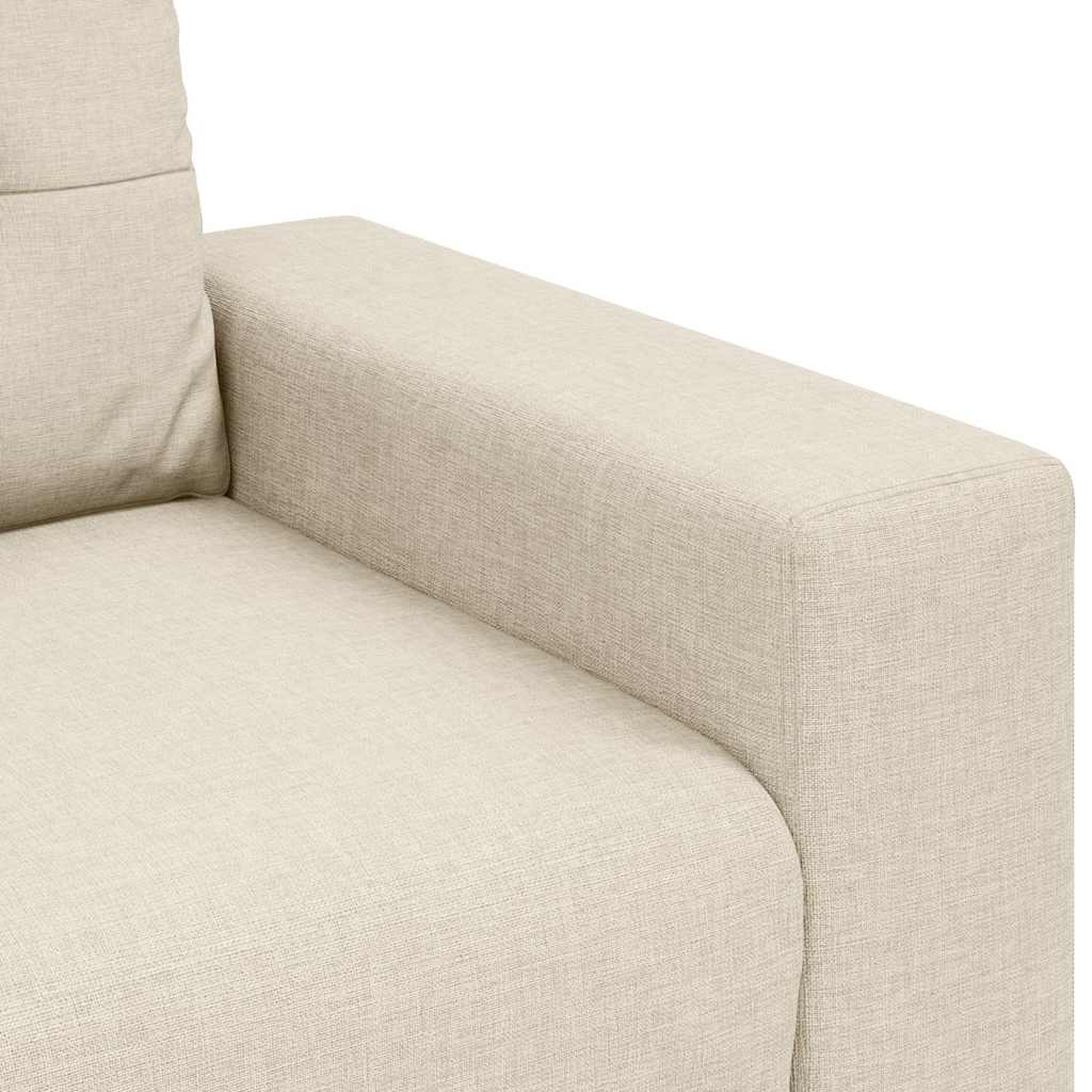 Sofa-Sessel Leinen 100x78x80 cm