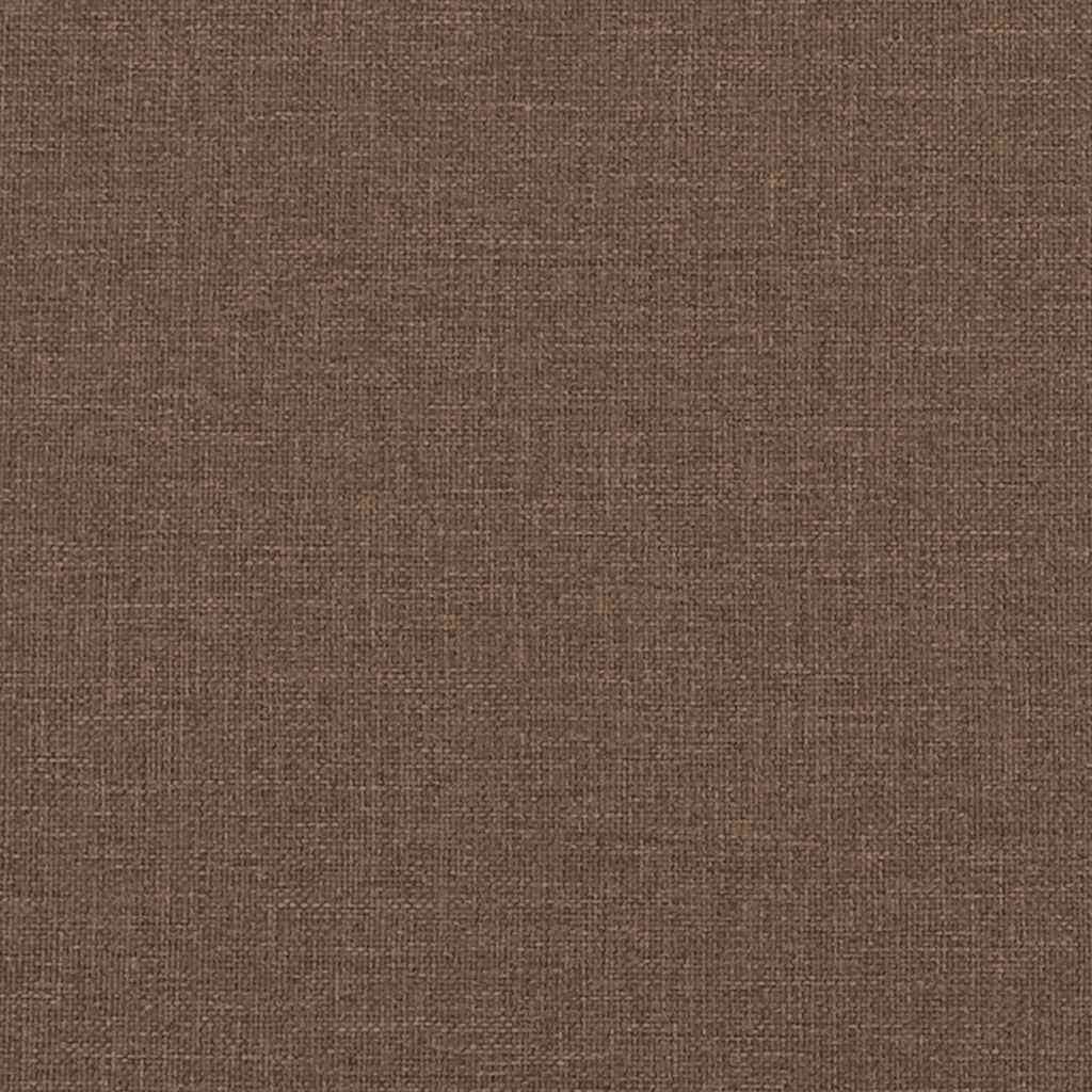 Loveseat-Sofa Braun 160x77x82 cm Stoff