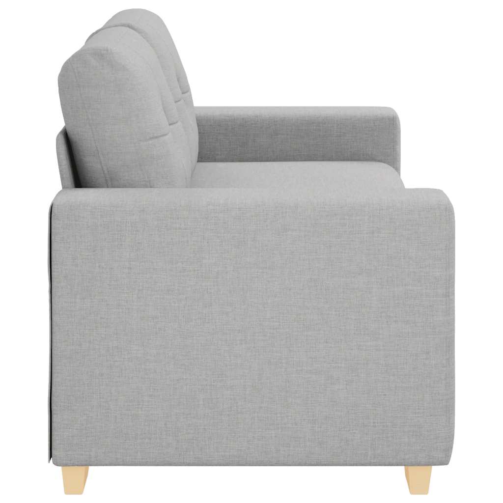 Loveseat-Sofa Wolkengrau 180x77x82 cm Stoff